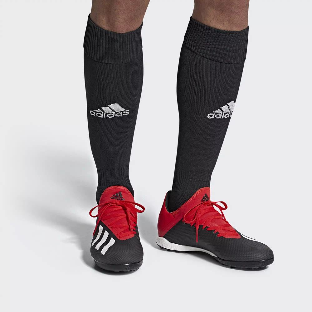 Adidas X Tango 18.3 Turf Tenis De Futbol Negros Para Mujer (MX-75404)